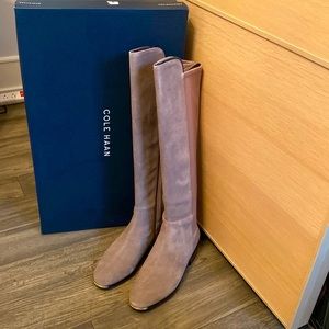 Cole Haan - Huntington Over the Knee Boot - Walnut Suede - NWT